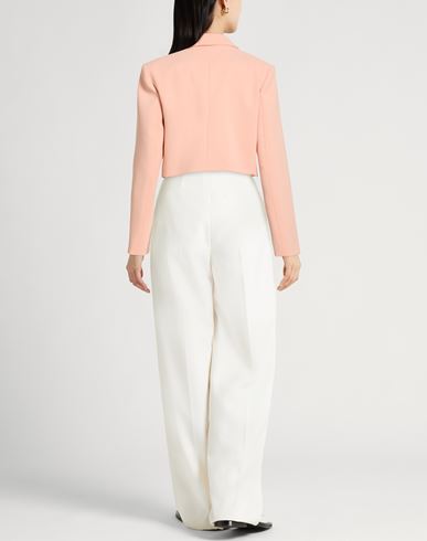 Woman Blazer Salmon pink Size 6 Polyester, Elastane