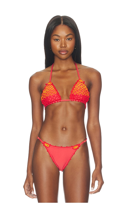 Capittana Missy Top in Orange. - M also in L, S