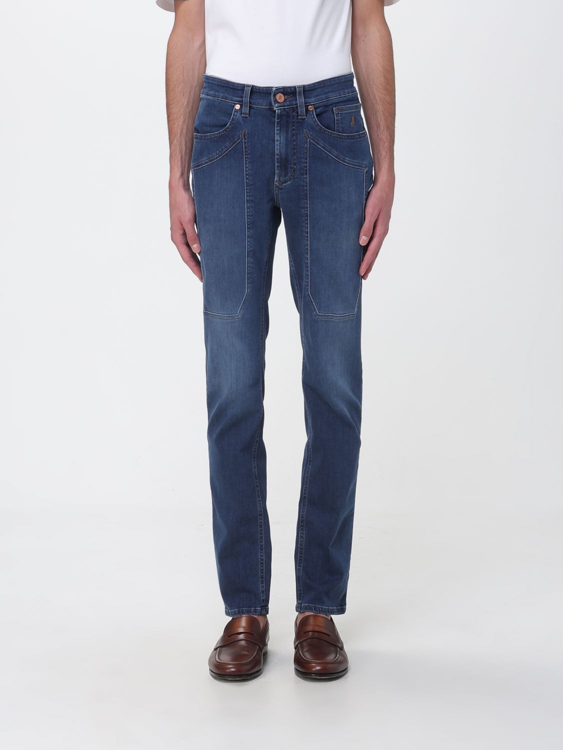 Jeans Men color Blue