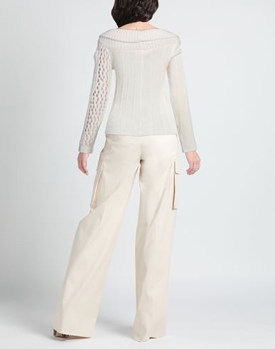 Woman Sweater Ivory Size 4 Merino Wool, Viscose, Polyamide, Cashmere, Acrylic