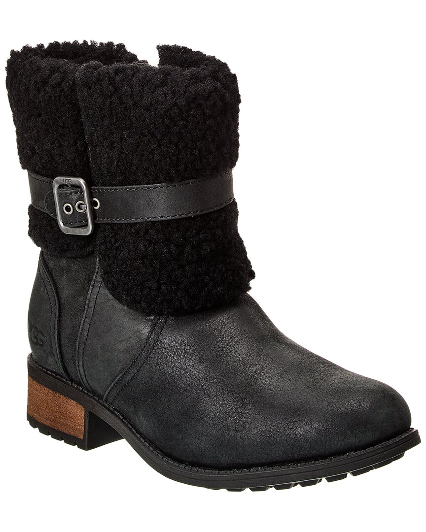 Blayre Ii Leather & Shearling Boot