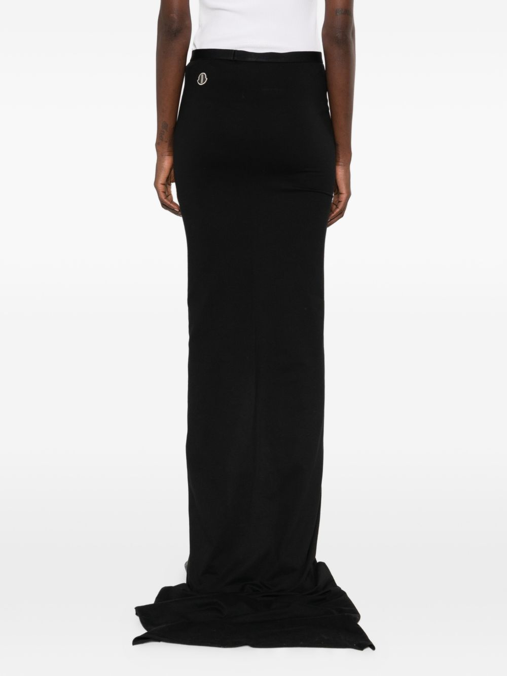 Moncler X Rick Owens Cotton Long Skirt