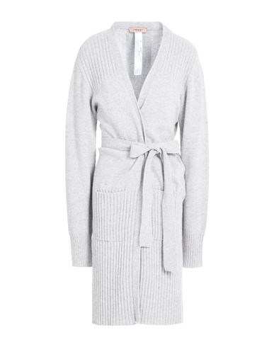Woman Cardigan Grey Size M Wool, Cashmere, Polyester