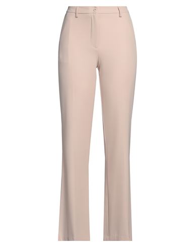 Marc Ellis Woman Pants Beige Size 10 Polyester, Elastane