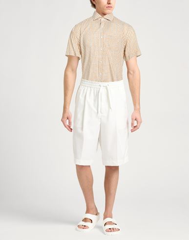 By Slowear Man Shirt Ivory Size 15 ¾ Cotton