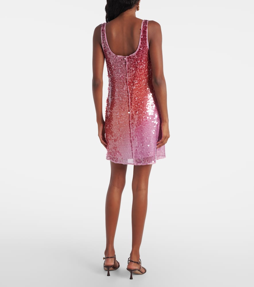 Alayna ombré sequined minidress