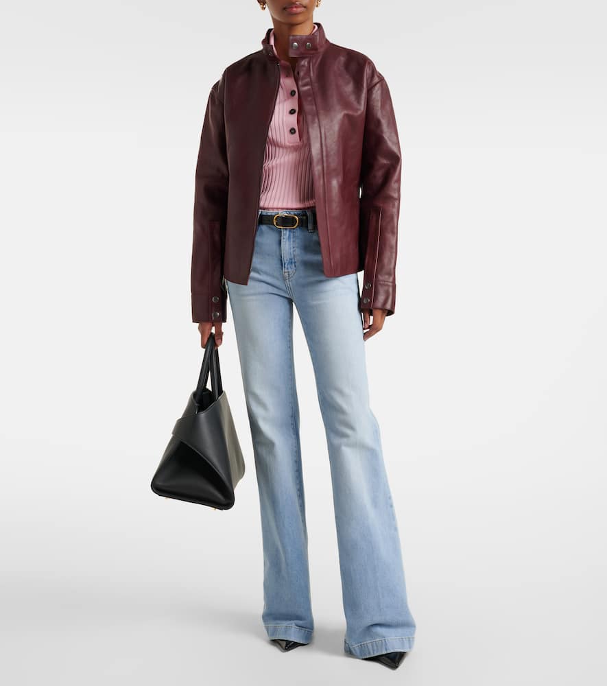 AG Jeans Tropea high-rise flared jeans