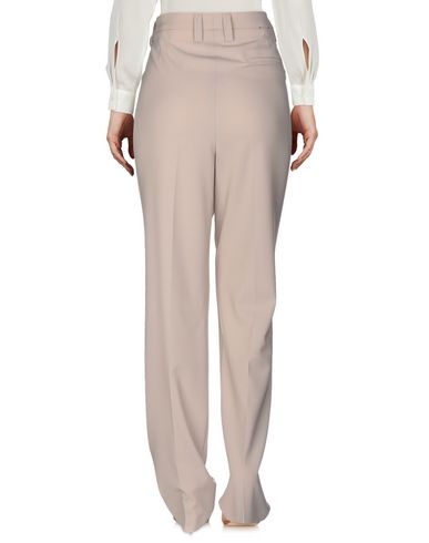 Woman Pants Beige Size 18 Polyester, Virgin Wool, Elastane