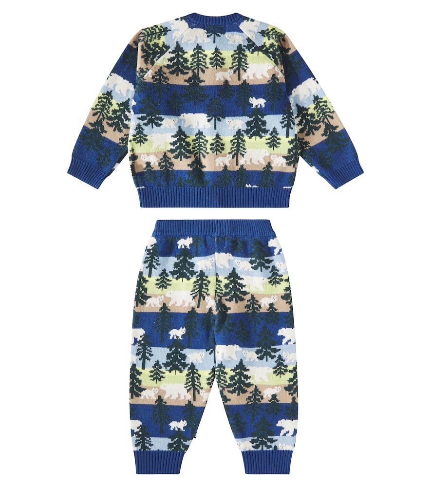 Molo Brody cardigan and Sol sweatpants set