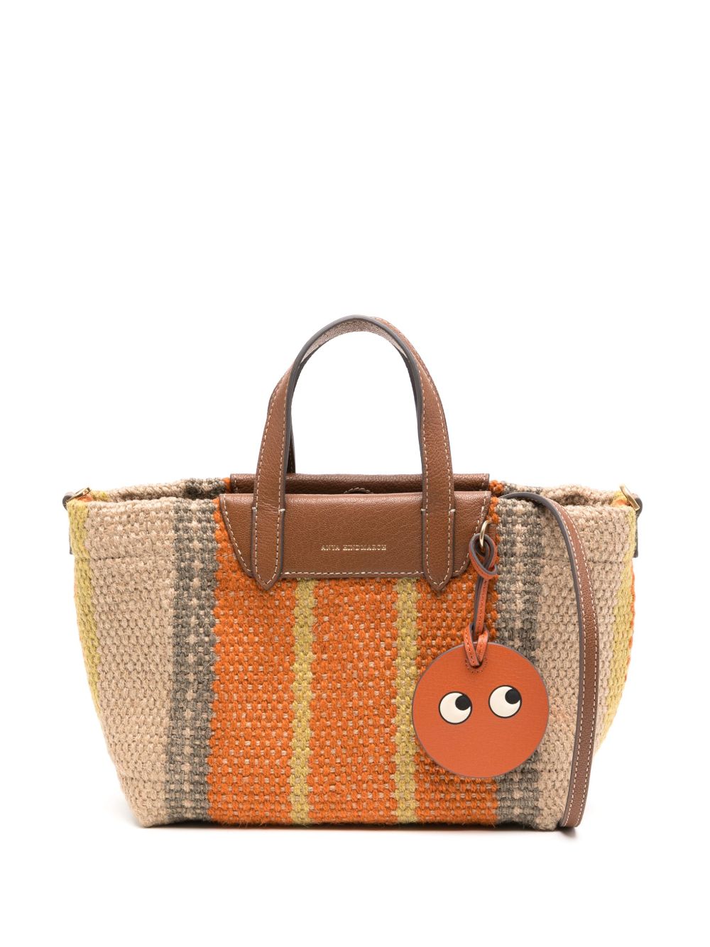 Mini Maison Bengal beach bag - Neutrals