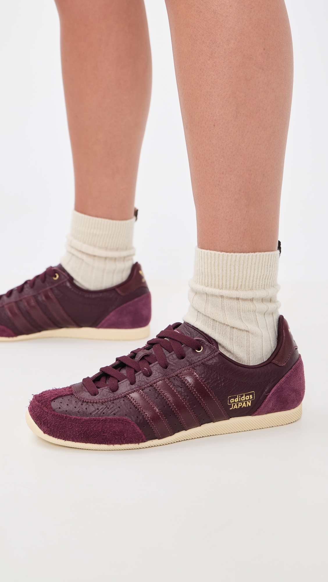 Japan Sneakers Maroon/Quiet Crimson/Gold Met