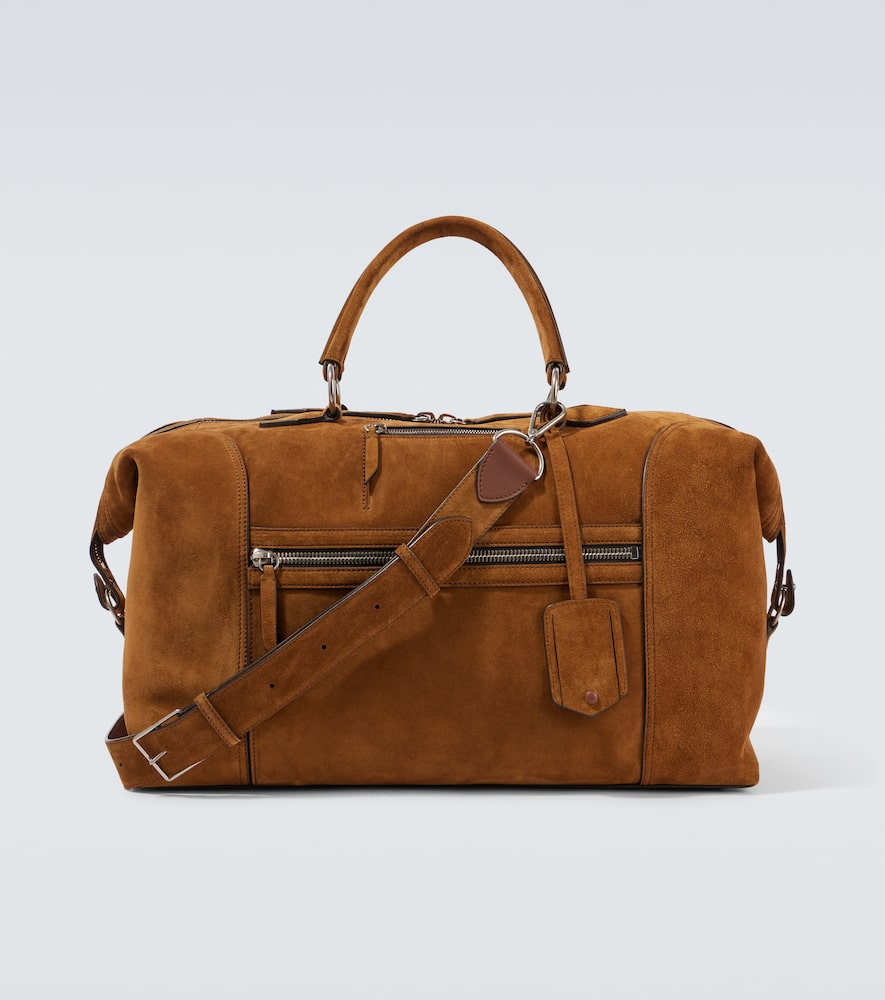 Métier Vagabond suede duffel bag