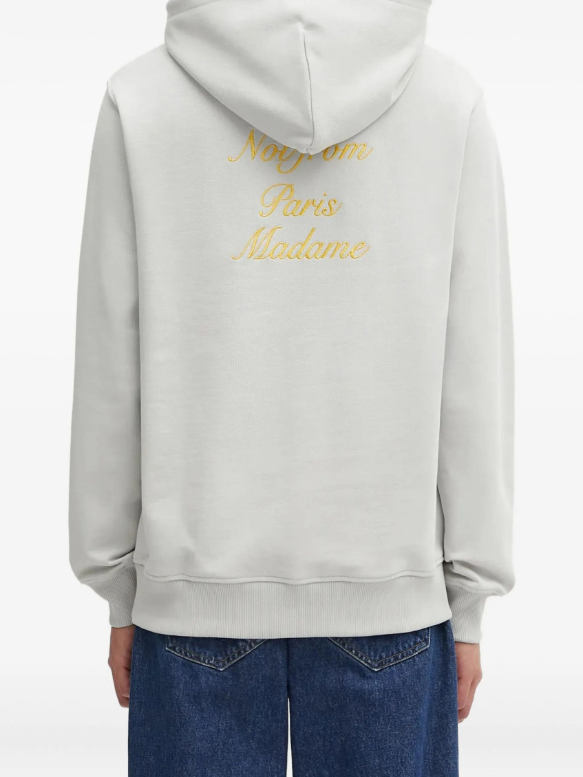Drôle De Monsieur - logo hoodie featuring kangaroo pocket