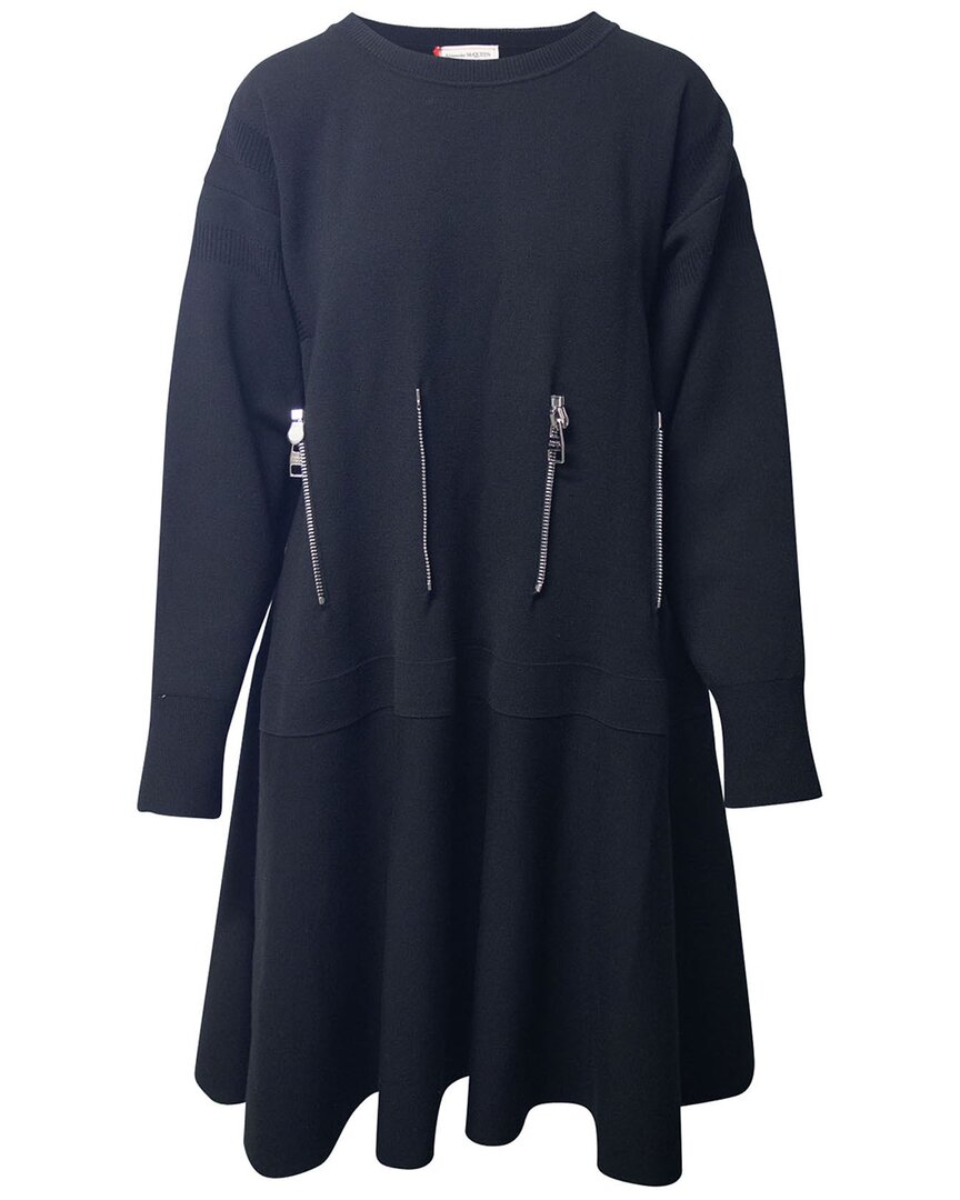 Pintuck Zip Dress, Size Int, M (Authentic Pre-Loved)