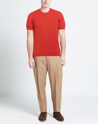 Man Sweater Tomato red