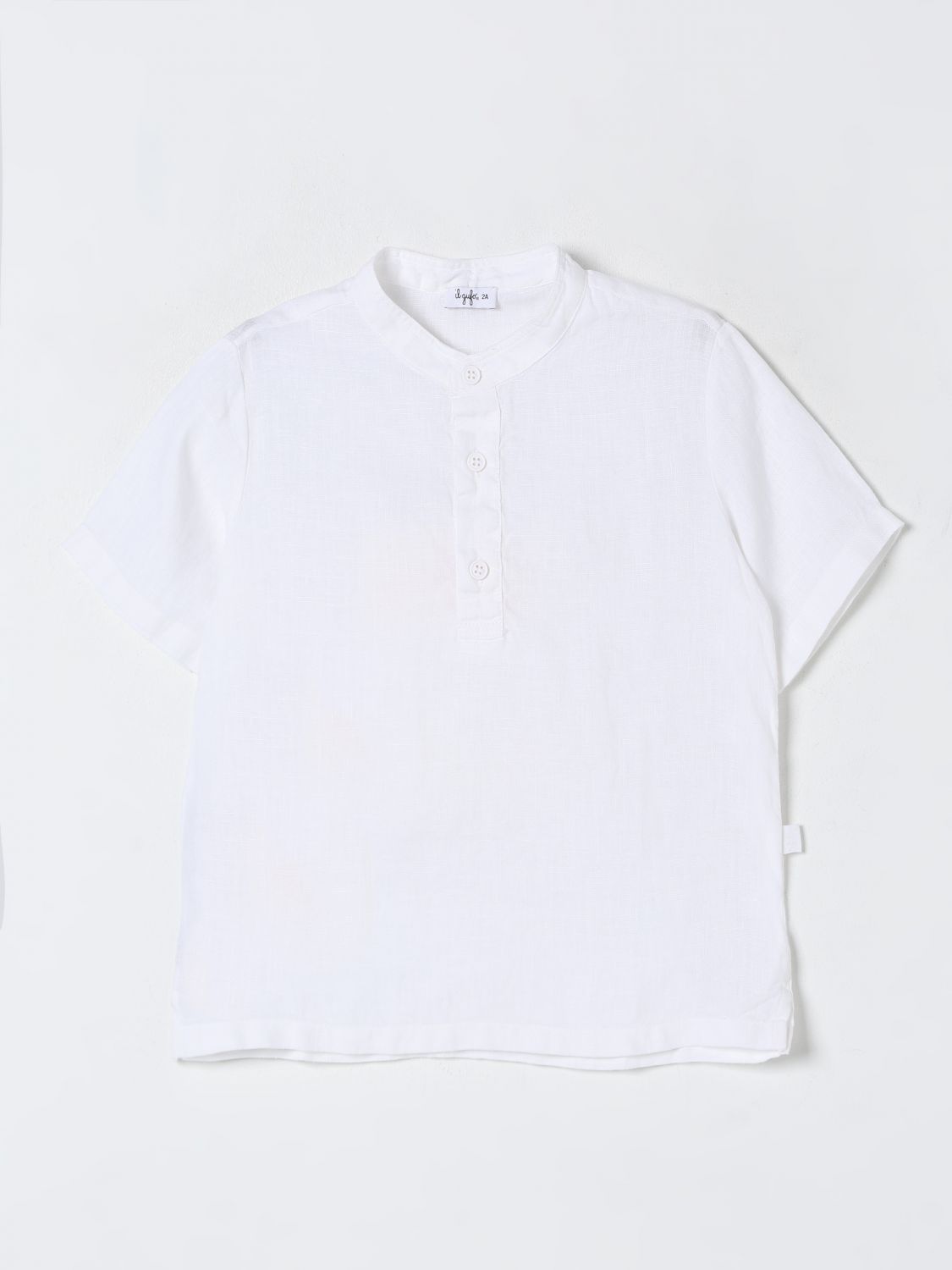 Shirt IL GUFO Kids color White
