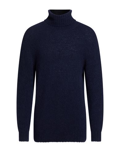 Man Turtleneck Navy Size XL Merino Wool, Cashmere, Polyamide