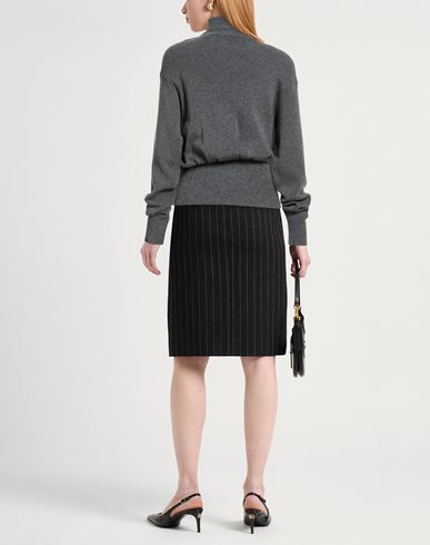 Woman Turtleneck Grey Size M Wool, Cashmere, Elastane, Polyamide