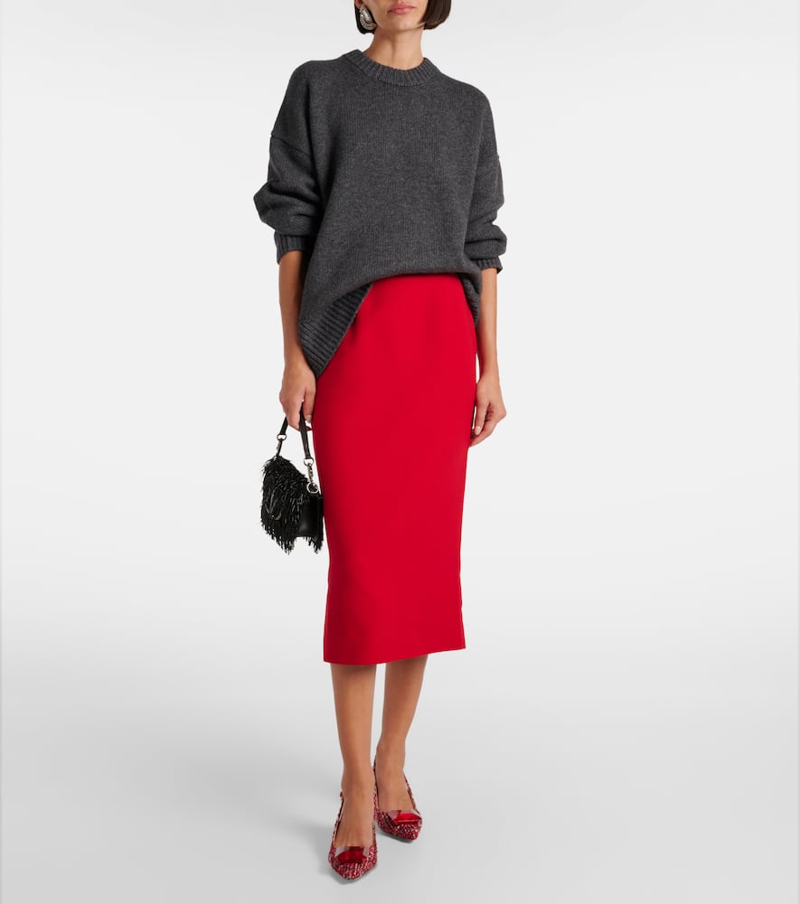 Gianvito Rossi Jaipur bouclé slingback pumps