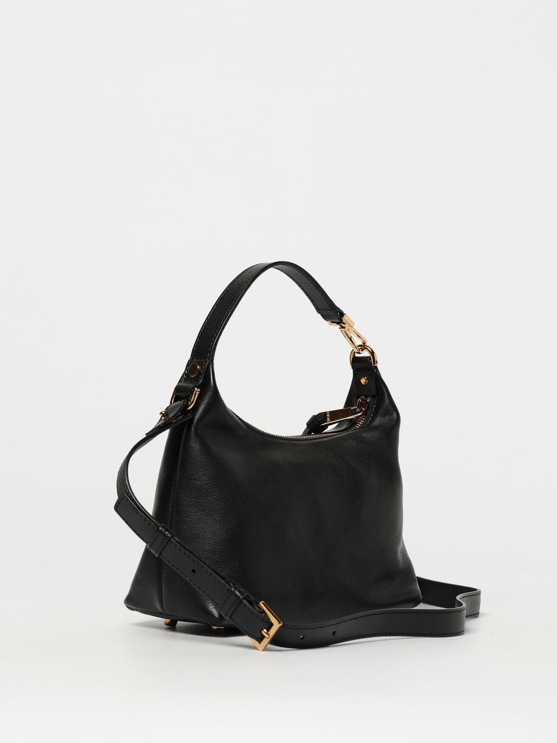 Leather tote bag - Yellow