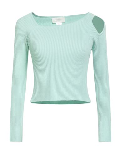 Woman Sweater Light green Size ONESIZE Viscose, Polyester