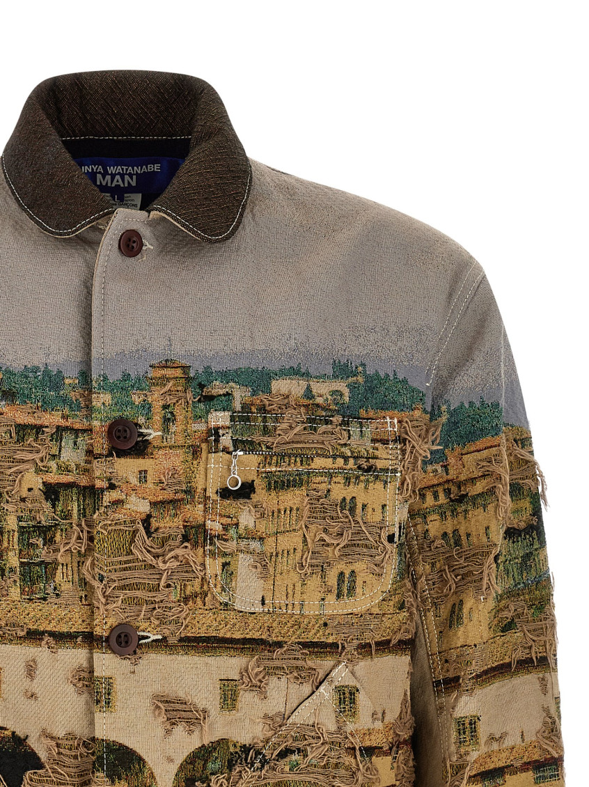 Jacquard Square Jacket