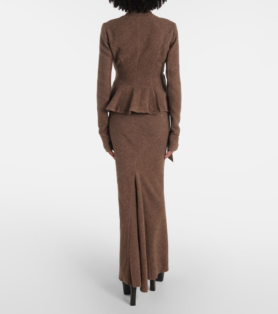 Hollywood wool wrap jacket