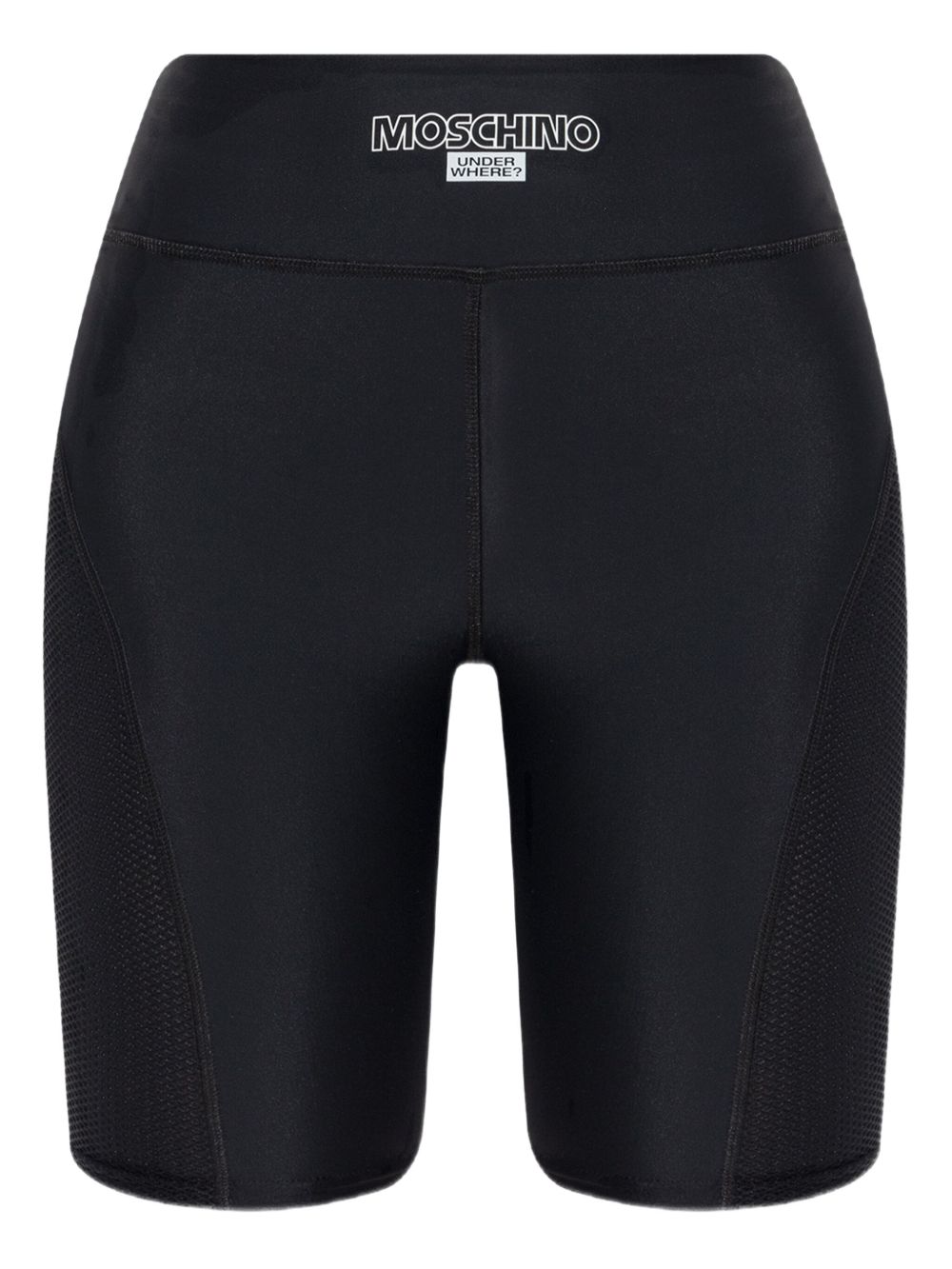 Moschino logo-print shorts - Black