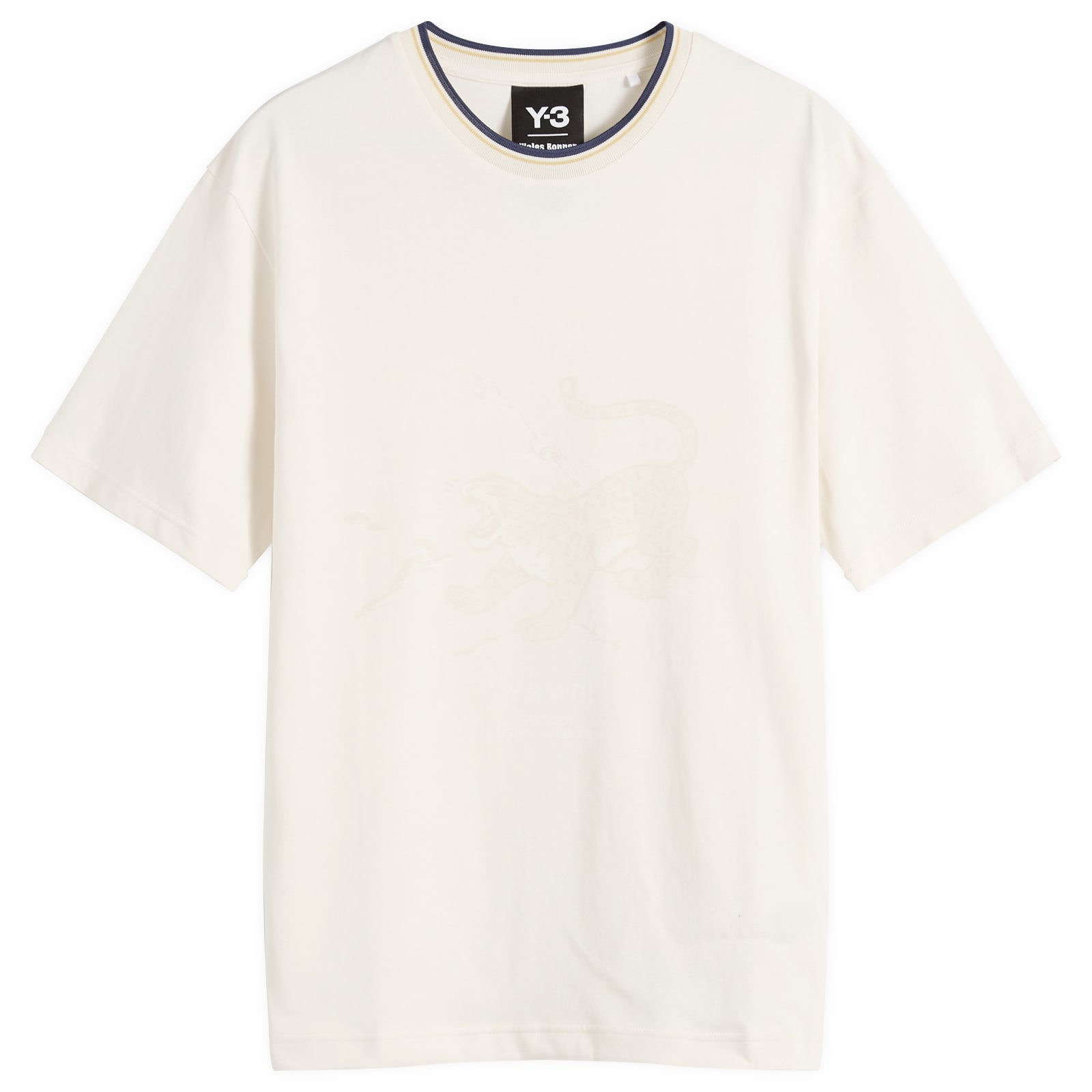 Men's Y3 x Wales Bonner Graphic T-Shirt Chalk White