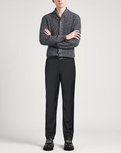 Man Pants Black Size 38 Virgin Wool