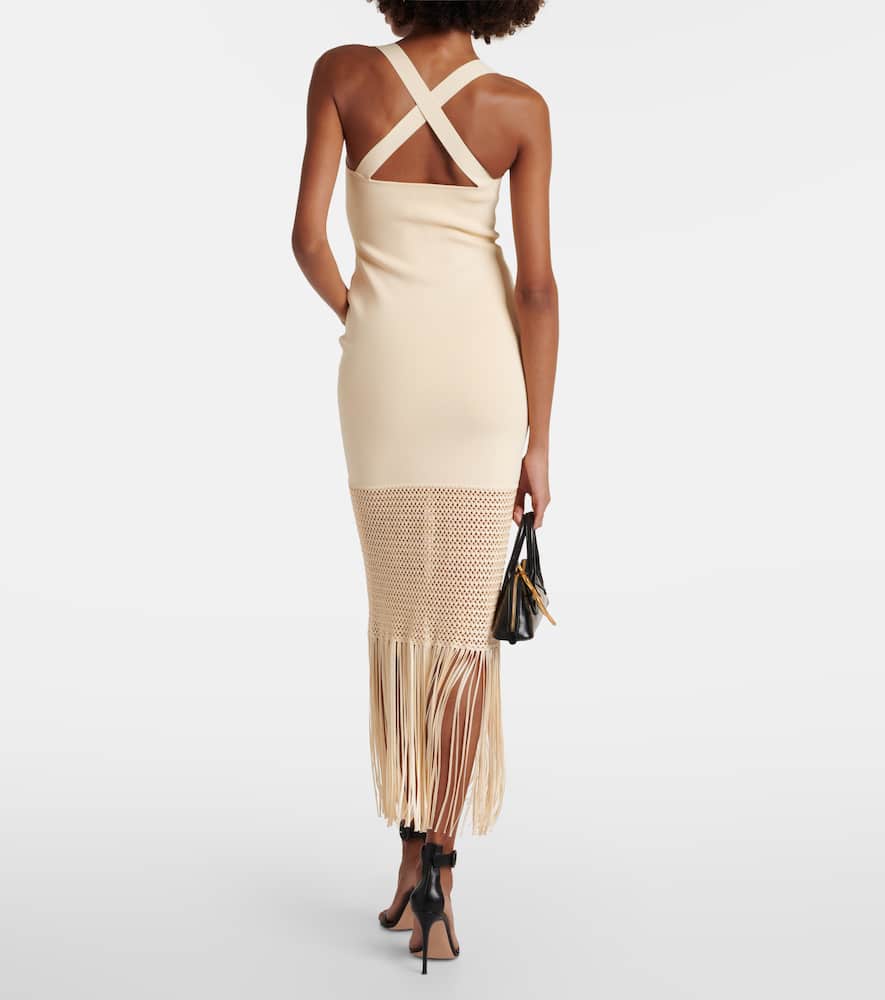 Diana fringed midi dress