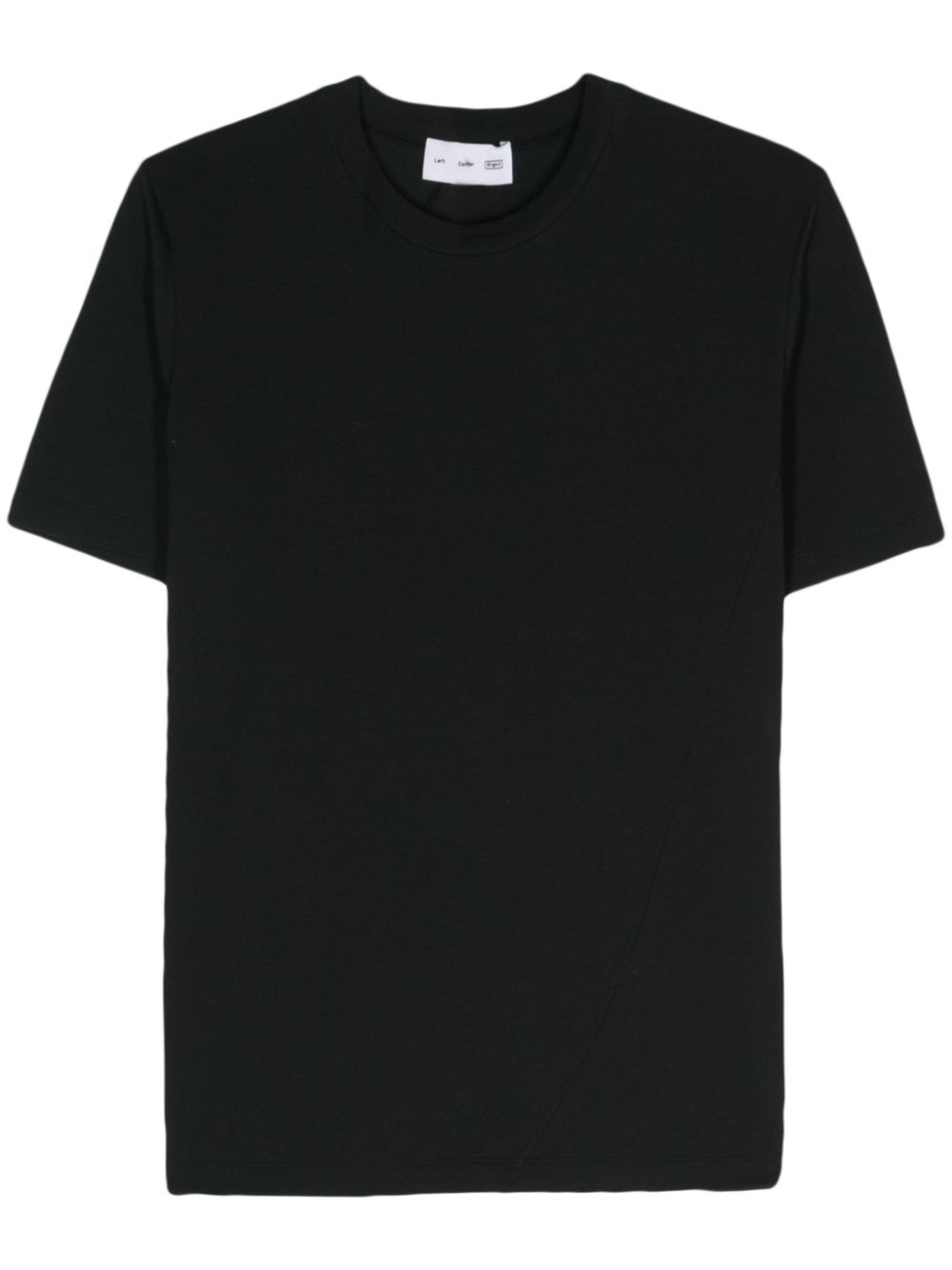 Logo-print short-sleeve T-shirt - Black