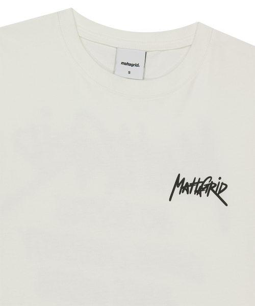 PIGMENT GRAFFITI LOGO TEE IVORY