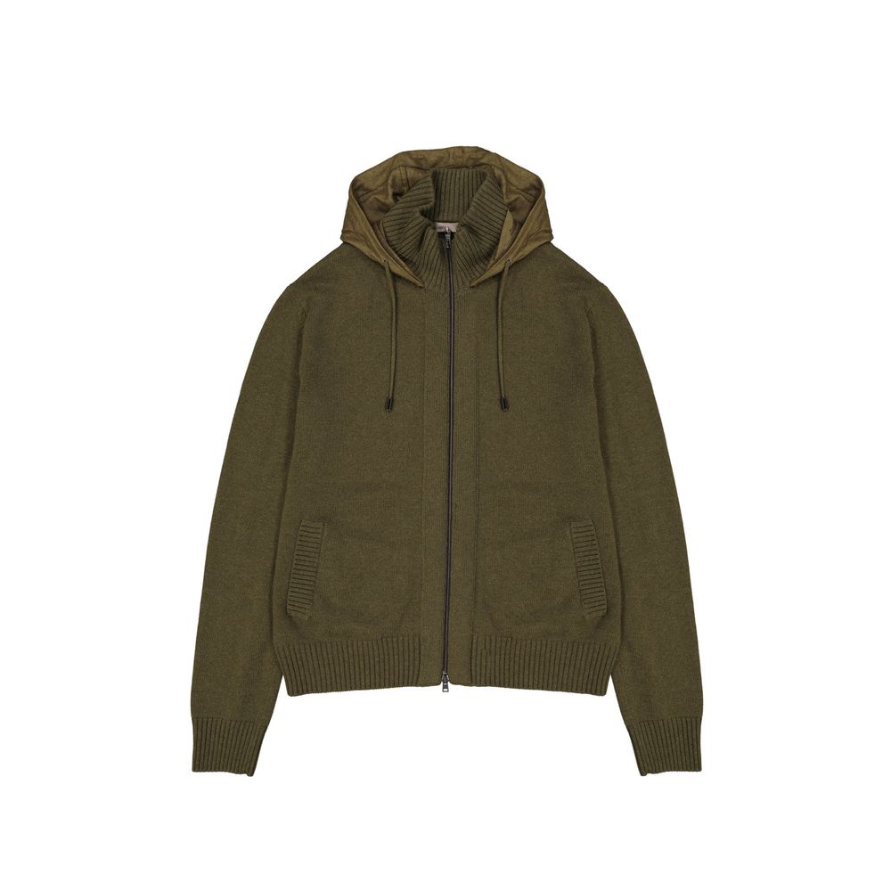 Cashmere Hoodie — Green