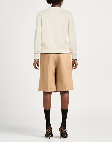 Woman Sweater Cream Size S Polyamide, Wool, Viscose, Cashmere
