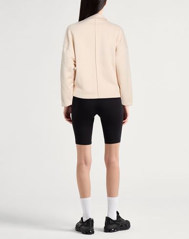 Woman Sweatshirt Beige Size XS Cotton