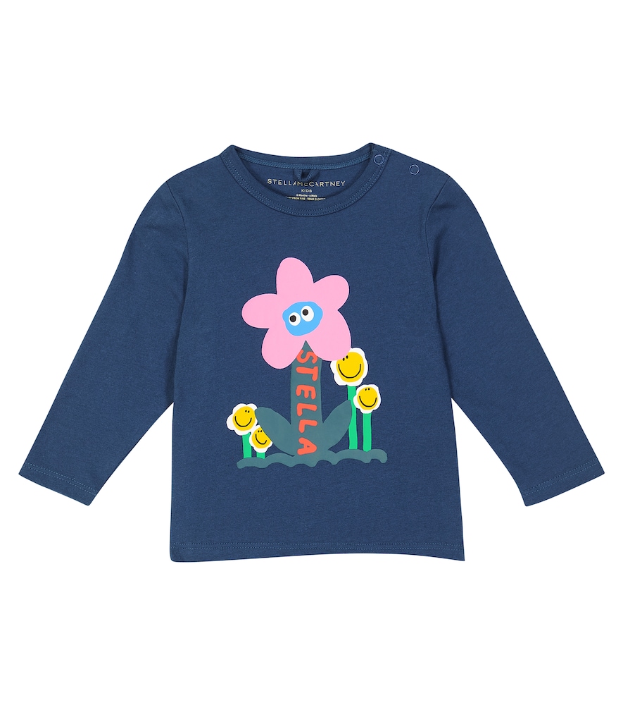 Baby printed cotton jersey top