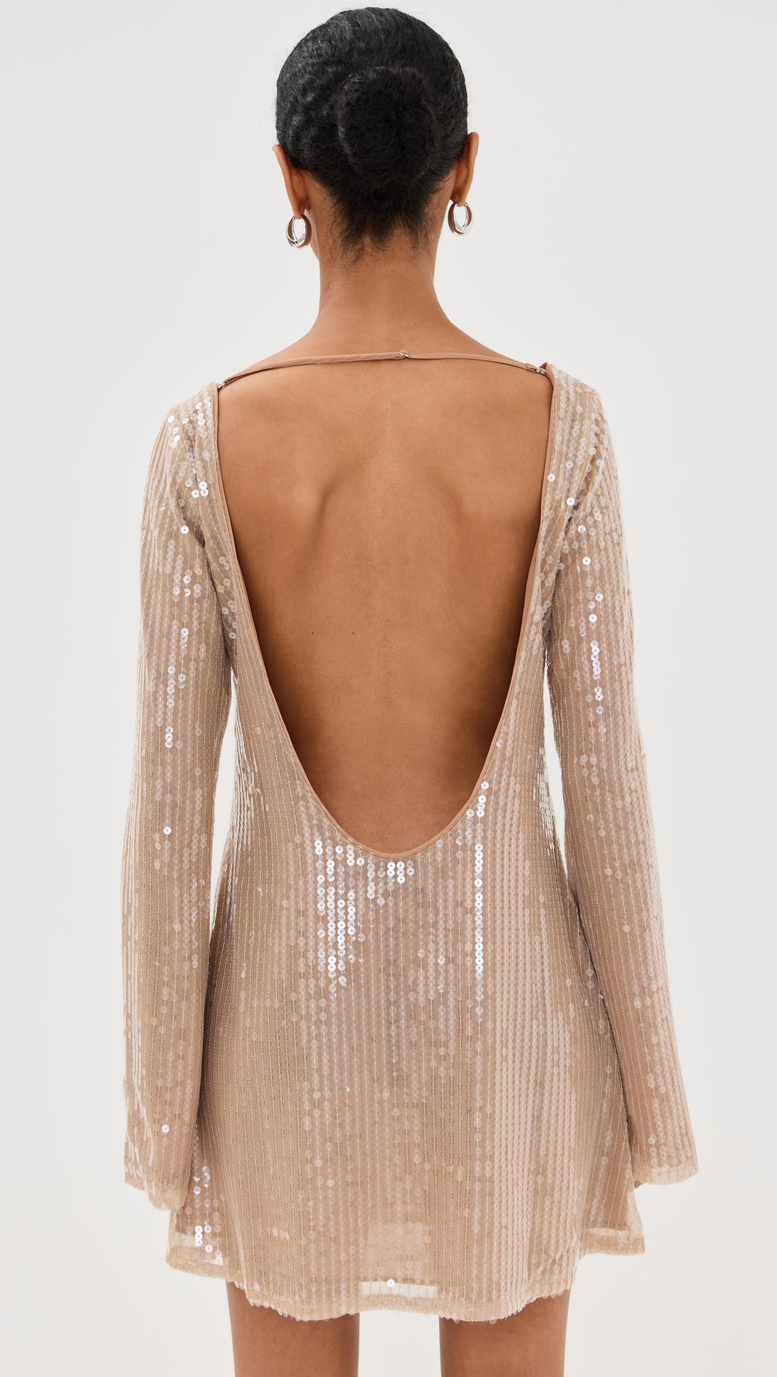 Sereia Dress Champagne Sequin 