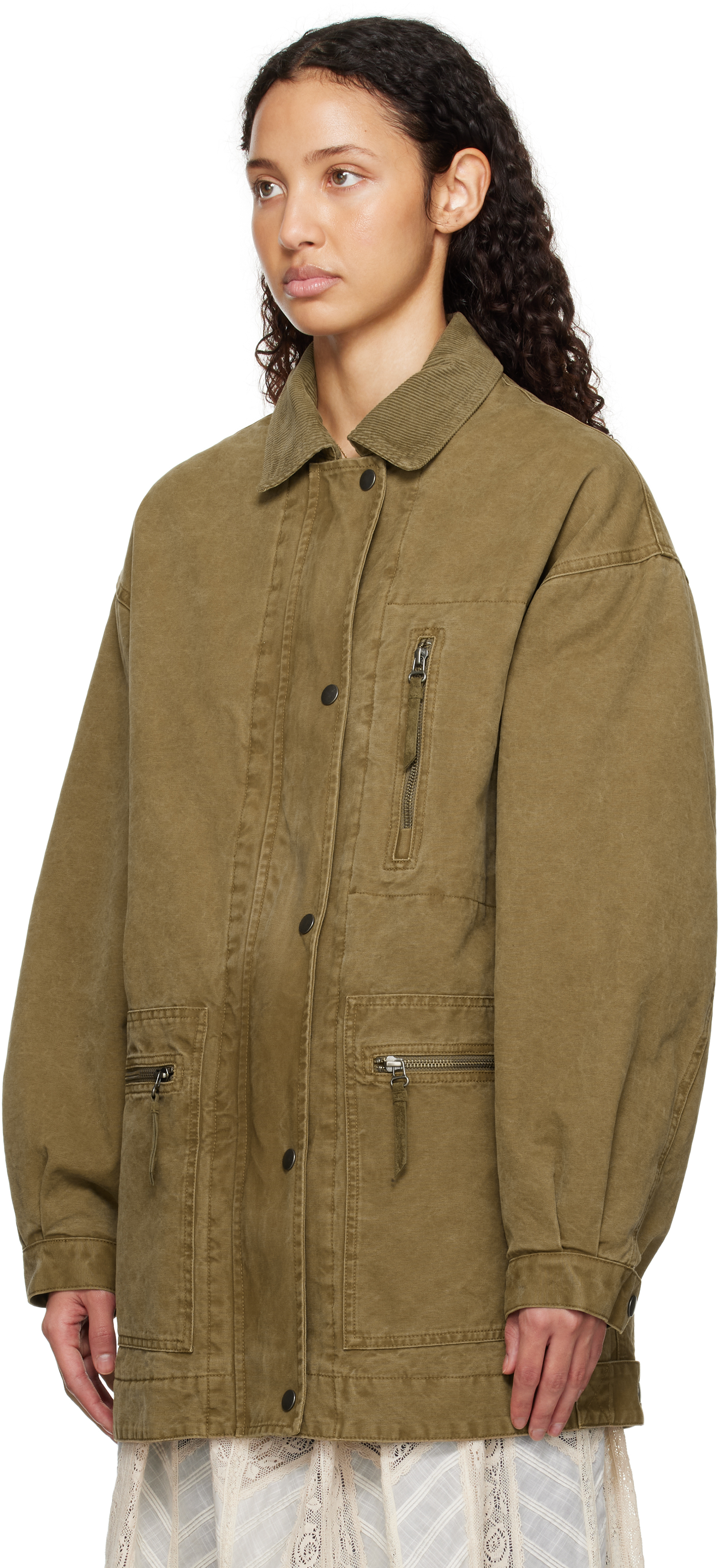 Isabel Marant Etoile Tan Kimelia Jacket