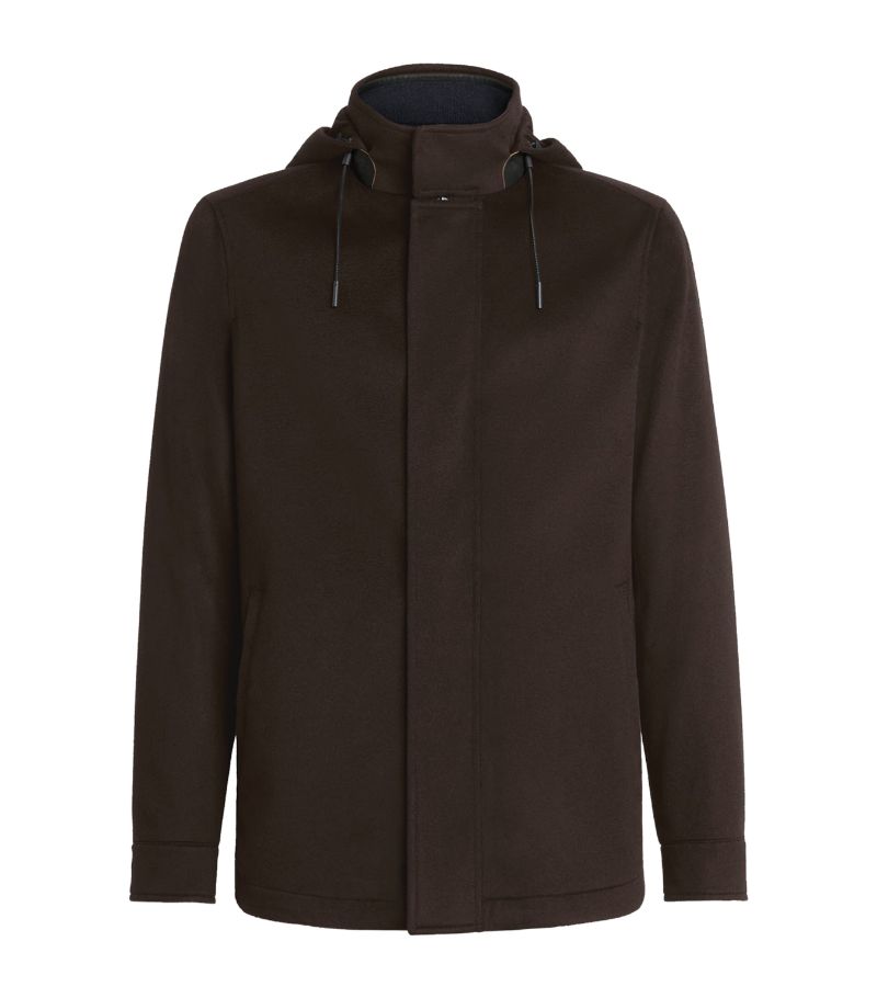Oasi Cashmere Hooded Elements Jacket