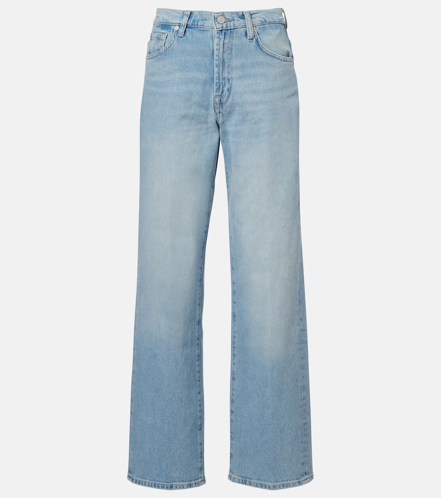 Stovepipe Straight mid-rise straight jeans