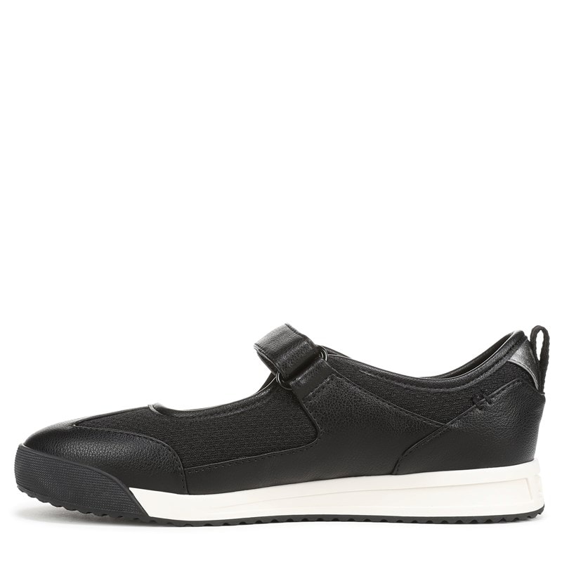 Women's Greta Ballet Sneakers (Black Mesh Faux Leather)