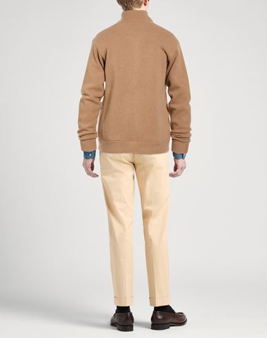 Man Jacket Camel Size XL Merino Wool, Cashmere
