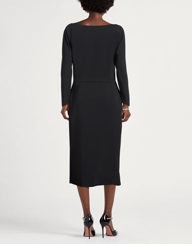 Chiara Boni La Petite Robe Woman Midi dress Black Size 4 Polyamide, Elastane