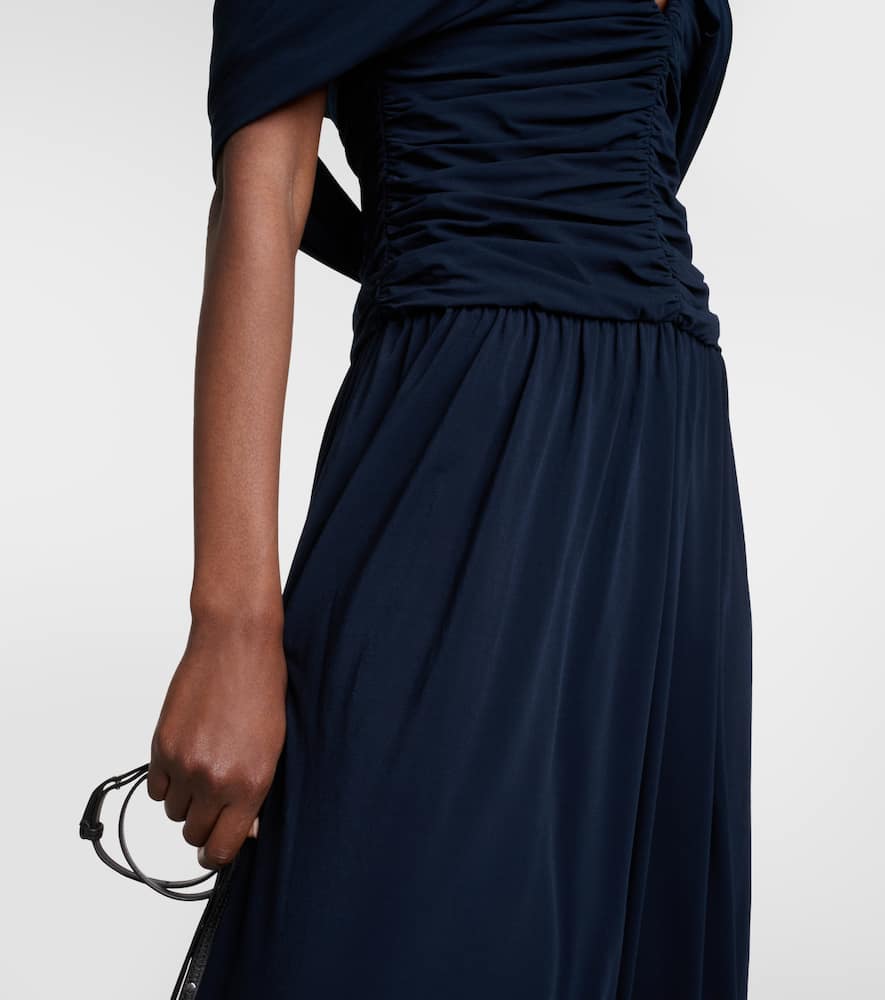 Off-shoulder midi dress