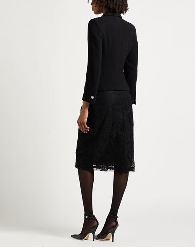 Woman Jacket Black Size 8 Virgin Wool, Polyamide
