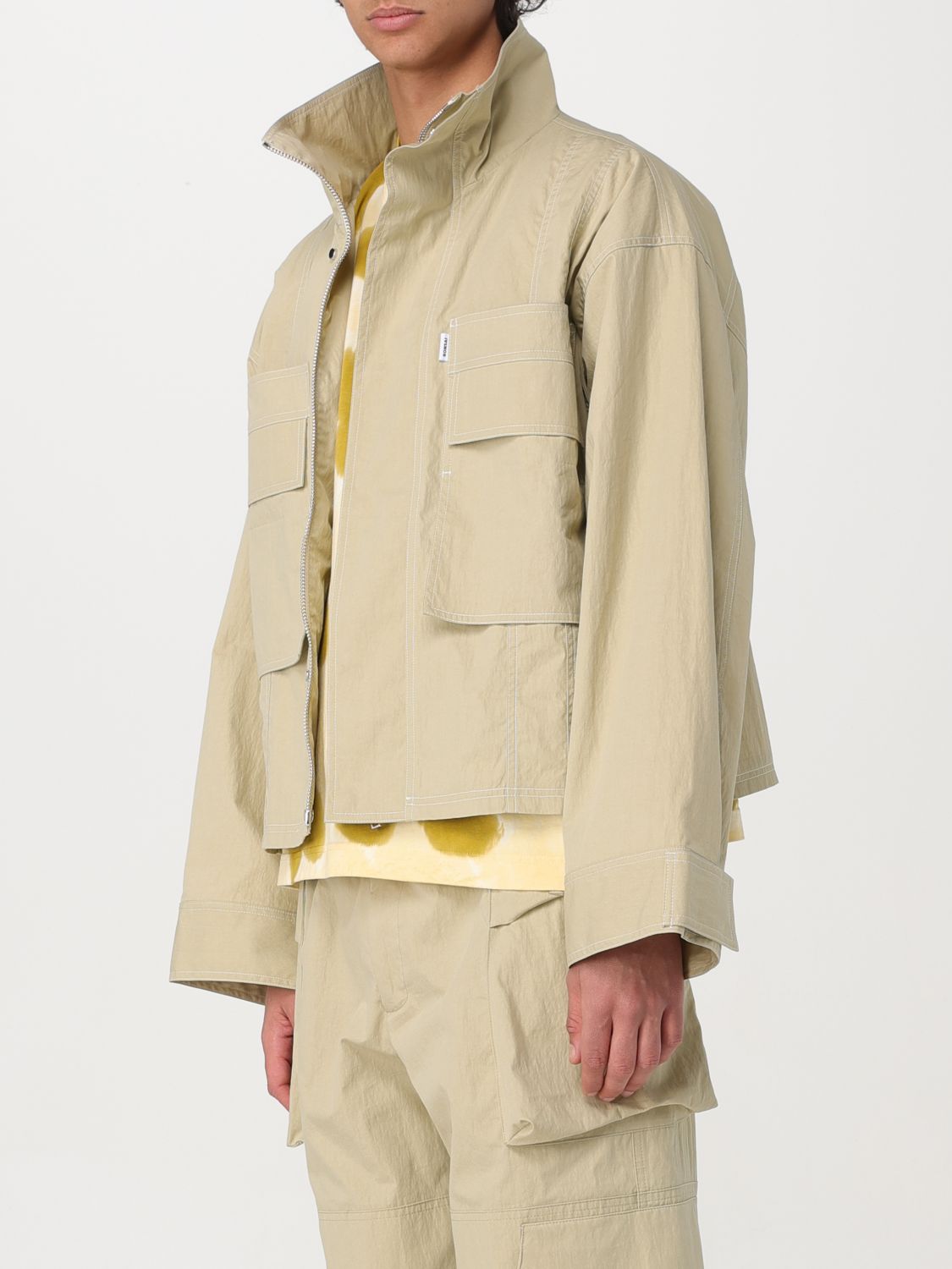 Jacket Men color Cream