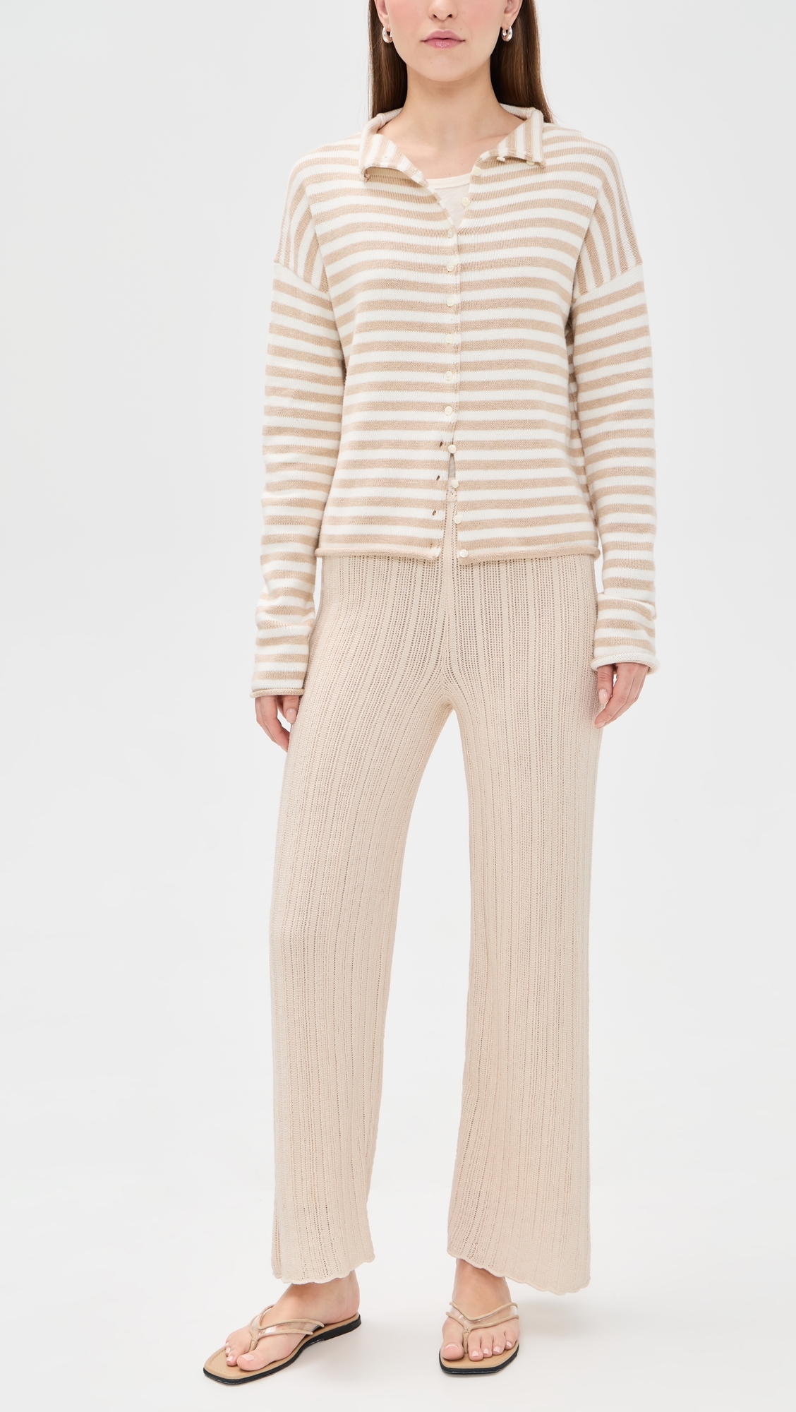 Starboard Crochet Pants Linen