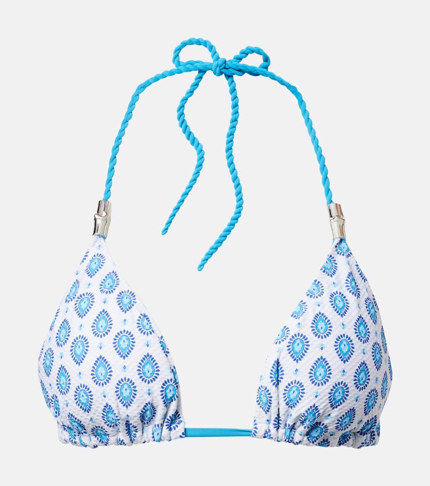 La Croissette reversible bikini top