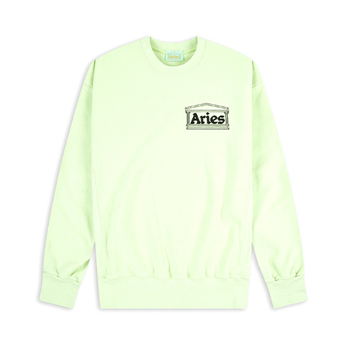 Logo-print crew neck jumper - Blue